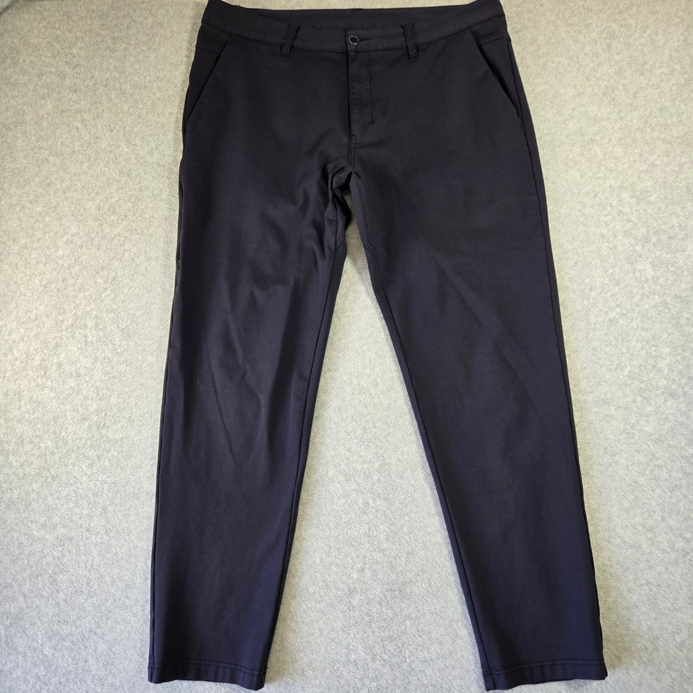 BYLT Everyday Pant 2.0 Mens XXL Navy Blue Performance Chino Stretch Trousers